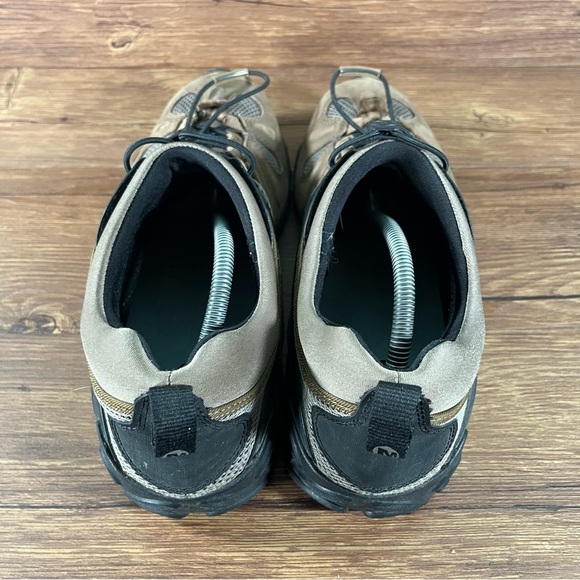 Merrell Chameleon 8 Brown Leather Slip-On Hiking Shoes Men’s Size 11.5 - Picture 10 of 11